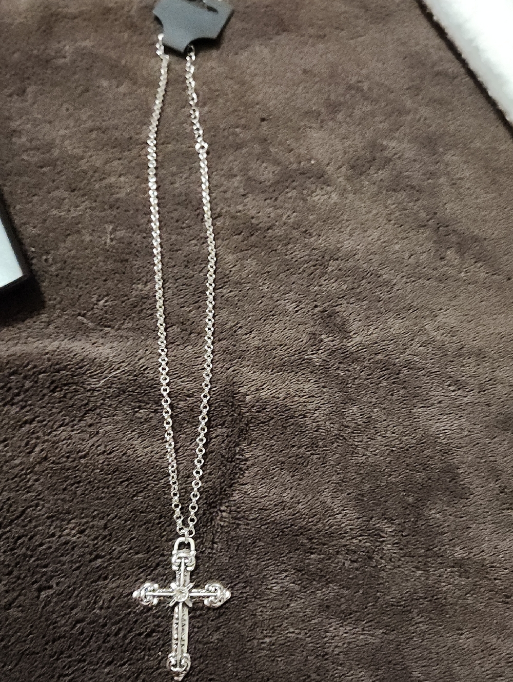 Silver Cross Necklace